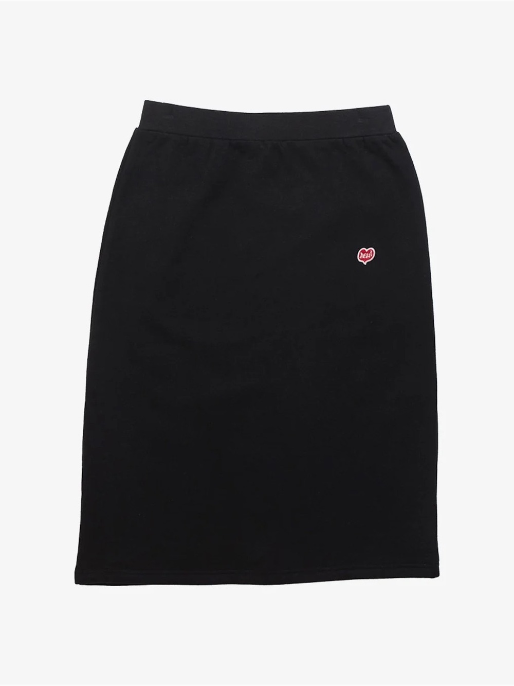 Deus Ex Machina Women Winter Monique Jersey Skirt Black Casual Size 10 Skater
